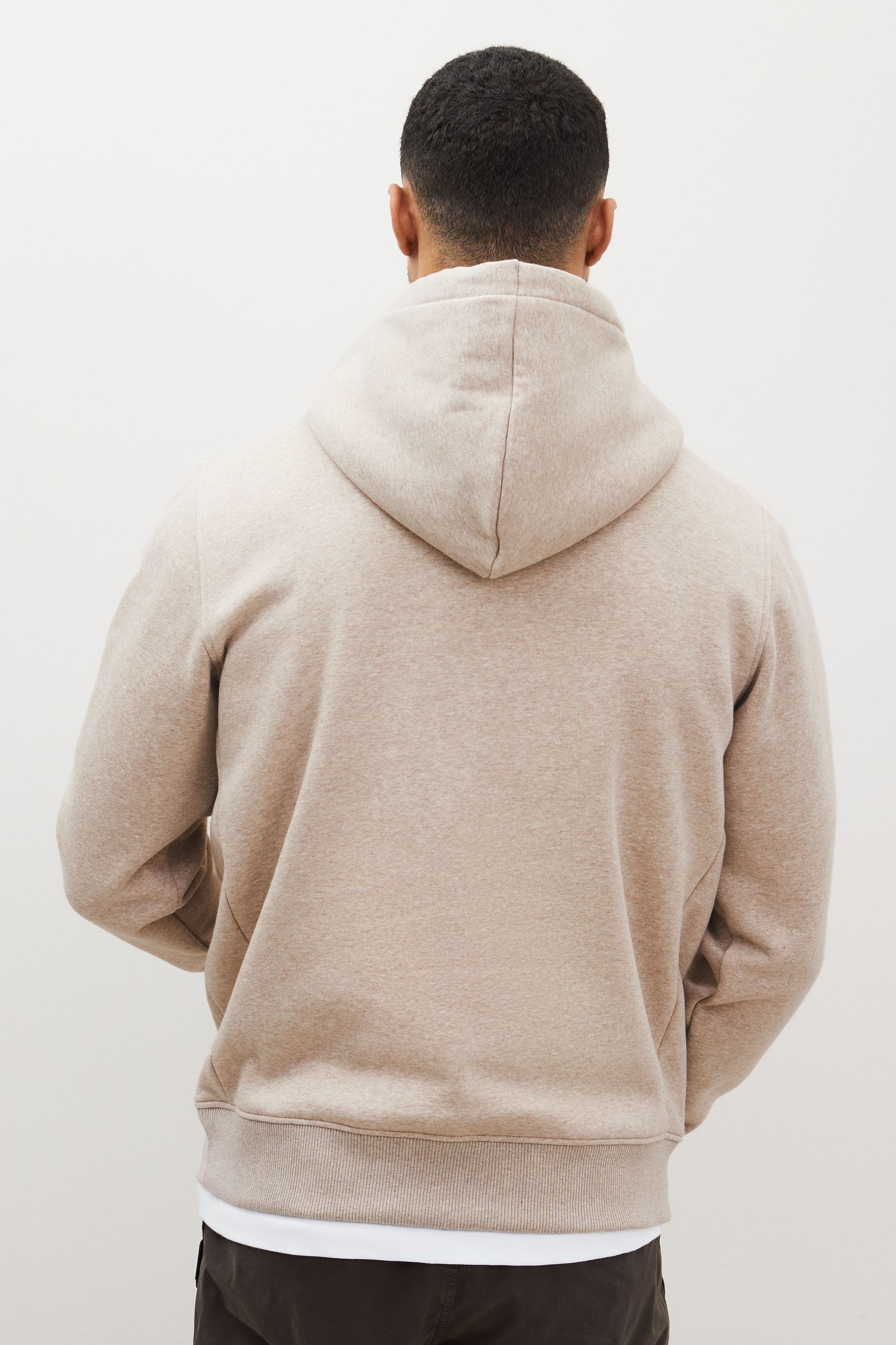 Mens fleece deals lined sweatshirt