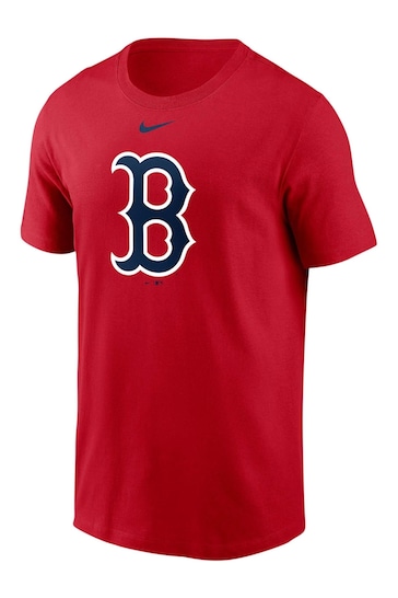 Buy Nike Red Fanatics Boston Red Sox Nike Large Logo T-Shirt from