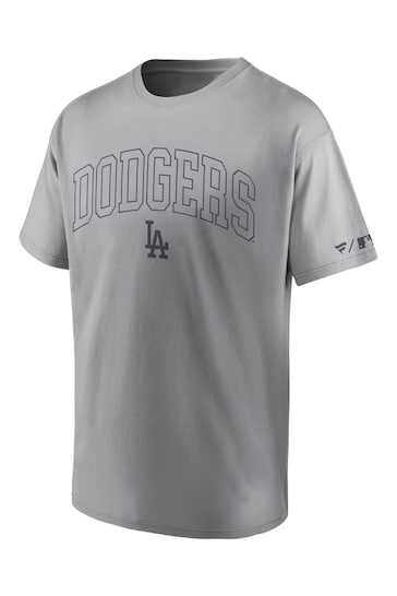 Fanatics Grey Los Angeles Dodgers Downtime T-Shirt