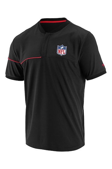 NFL Fanatics Branded Prime Polo Black T-Shirt