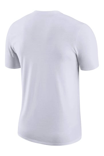 Nike White Fanatics Los Angeles Lakers Nike License Plate T-Shirt