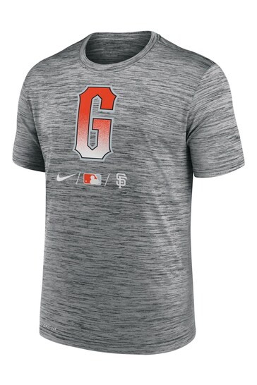 Nike Grey Fanatics San Francisco Giants Nike Velocity Practise T-Shirt