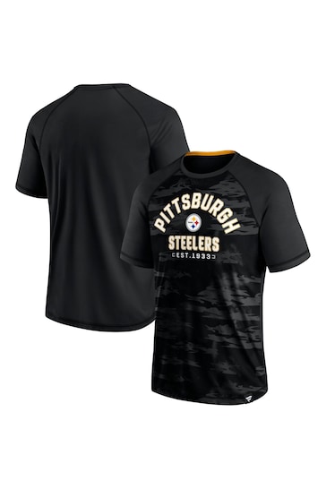 NFL Fanatics Pittsburgh Steelers Iconic Defender Short Sleeve T-Shirt