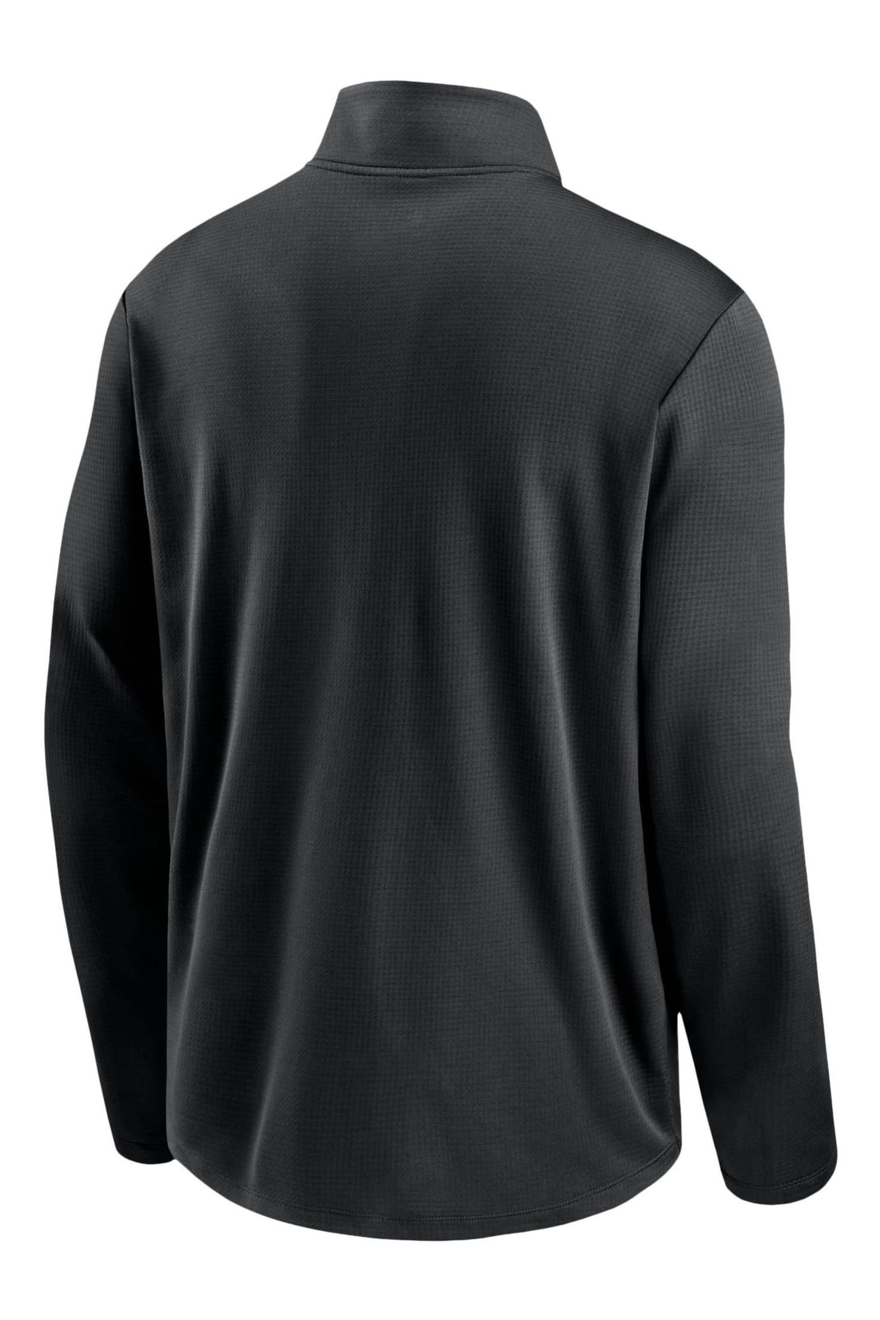 Buy Nike Black NFL Fanatics Las Vegas Raiders Pacer Half Zip