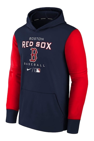 Buy Nike Blue Fanatics Boston Red Sox Nike City Connect Therma