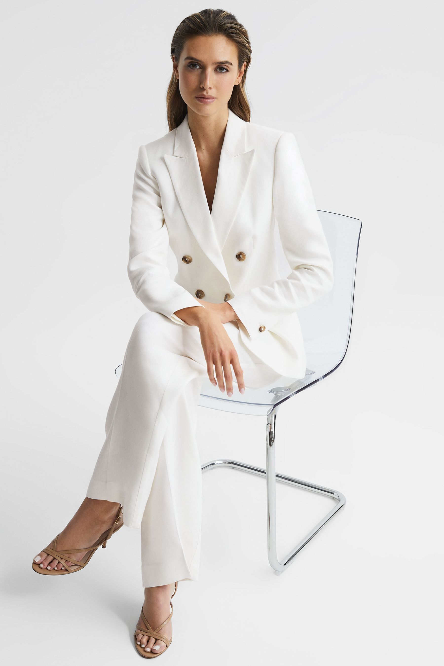 White hotsell blazer uk