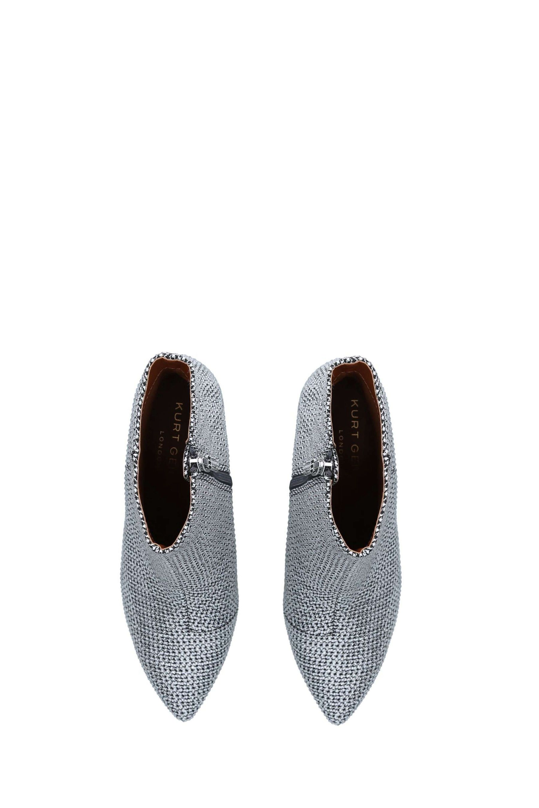 Buy Kurt Geiger London Silver Burlington Ankle Boots from the Next