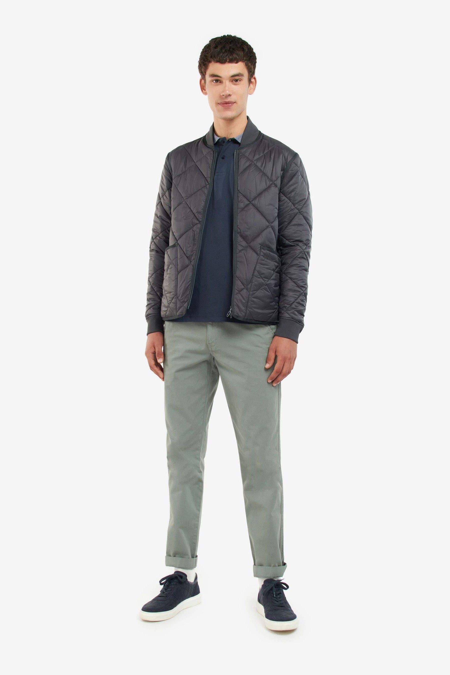 Barbour ailith quilt discount ash grey