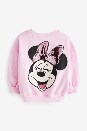 Buy Minnie Mouse Pink Disney Sweatshirt (3mths-7yrs) from the Next UK  online shop