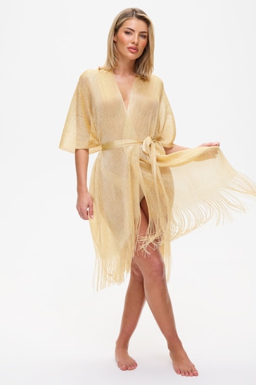 Ann Summers Gold Kuta Cover-Up Robe