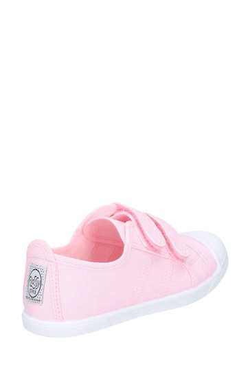 Flossy Pink Sasha Junior Touch Fastening Shoes