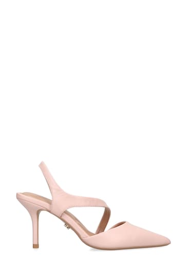Carvela Pink Symmetry Court Shoes