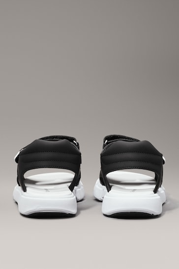Calvin Klein Black Velcro Sandals