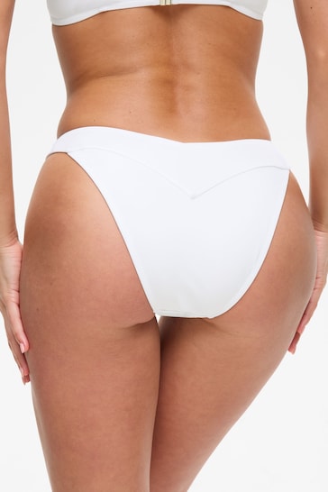 Ann Summers Miami Dreams Brazilian White Bikini Bottom