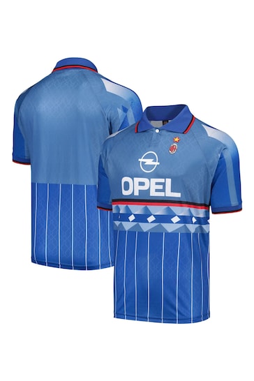 Fanatics Blue AC Milan 1996 Fourth Shirt