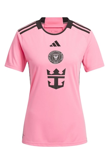 adidas Pink Inter Miami CF Home 2024 Messi Womens Shirt