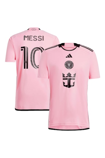 adidas Pink Inter Miami CF Home 2024 Messi Shirt