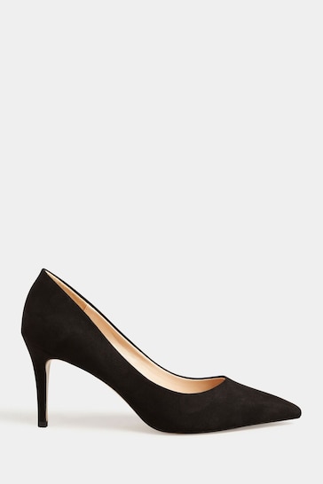 Long Tall Sally Black Point Court Shoes