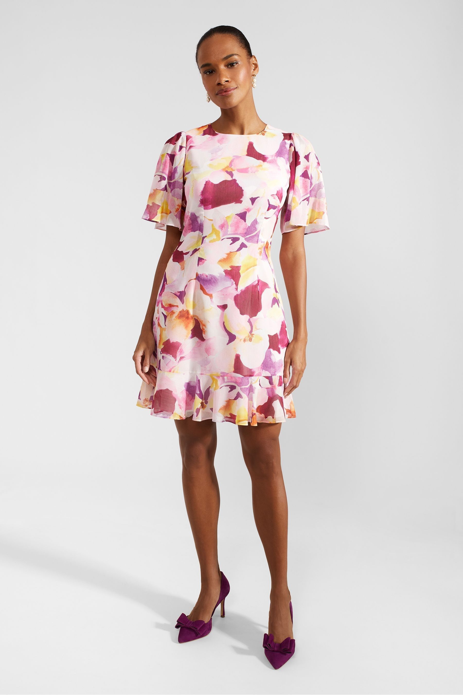 Hobbs rose dress cheap