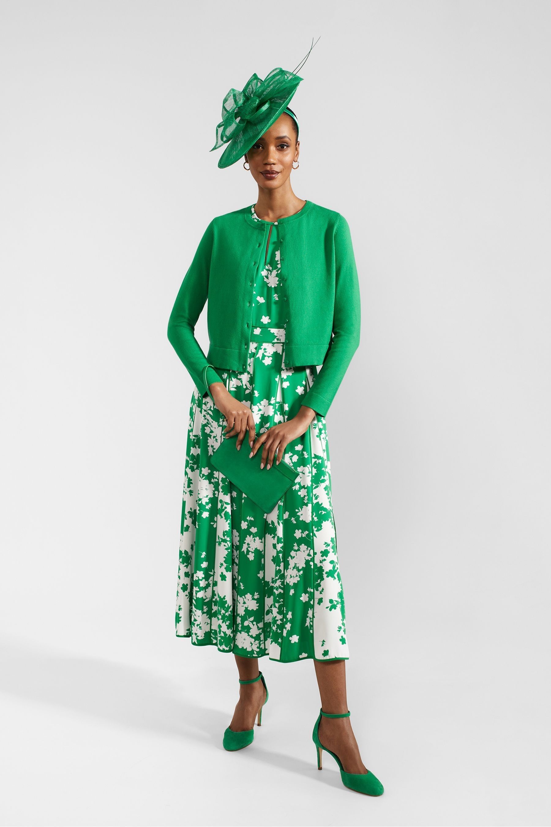 Hobbs green cardigan shop