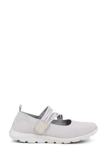 Pavers Grey Casual Trainer Pumps