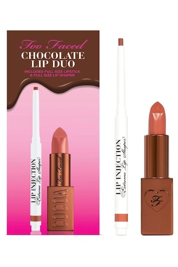 Too Faced Chocolate Lip Duo (Worth £44)