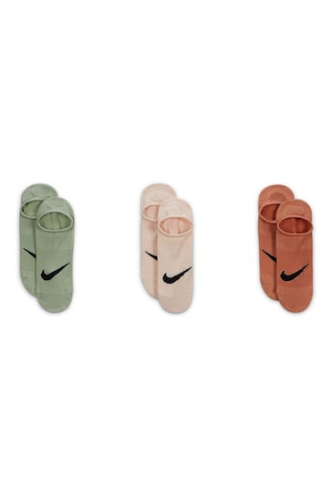 Nike Multi Everyday Plus Lightweight Training Football Socks 3 Pack