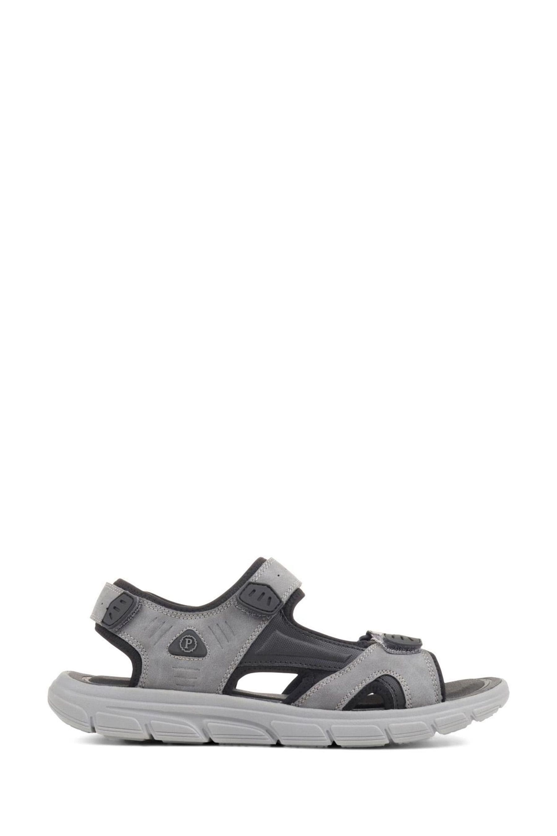 Buy Pavers Grey Pavers Wide Fit Adjustable Brown Sandals from the Next UK online shop