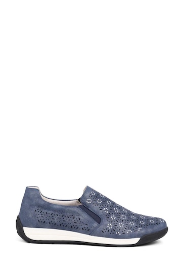 Pavers Perforated Slip On Shoes