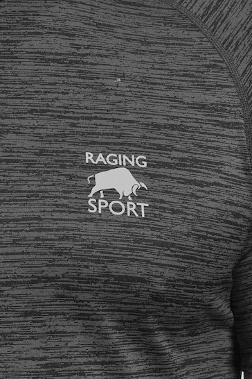 Raging Bull Grey Performance T-Shirt