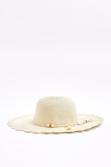 River Island Brown Floppy Hat