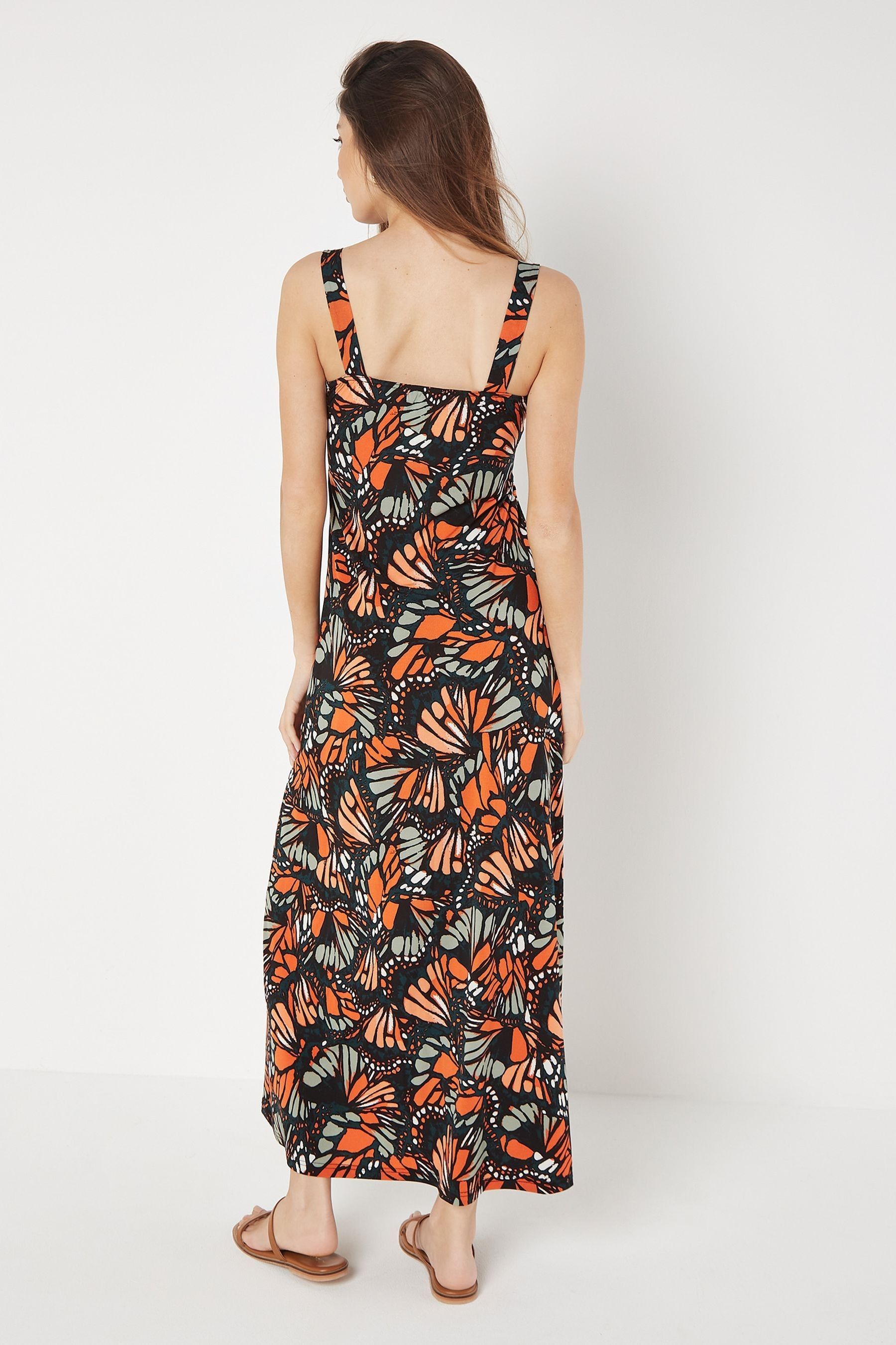Apricot butterfly dress new arrivals