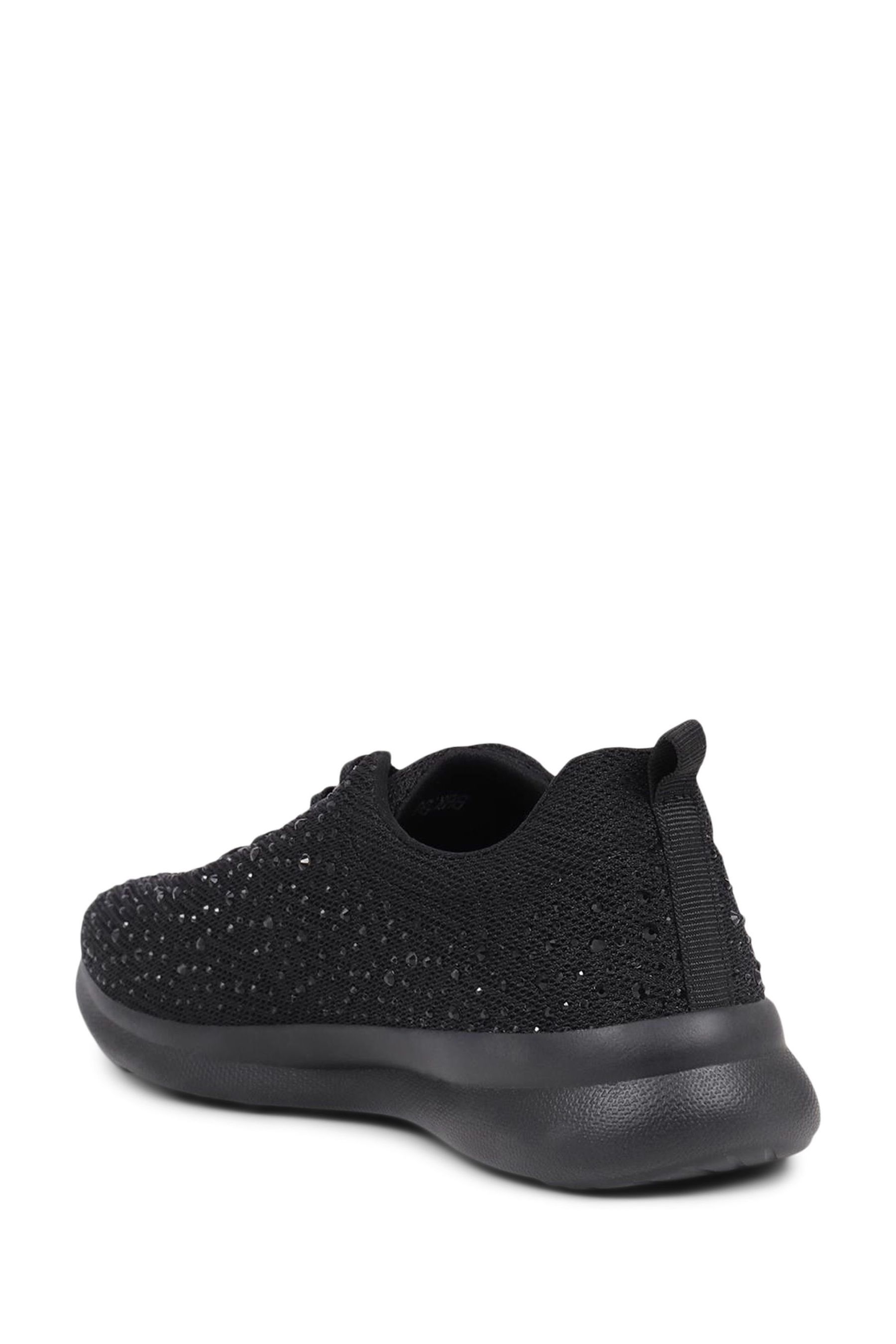 Black trainers memory foam shop
