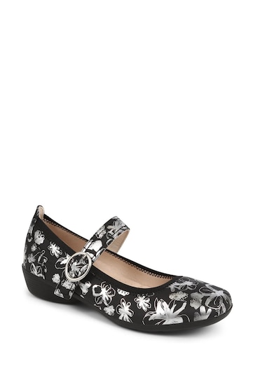 Pavers Floral Mary Janes Shoes