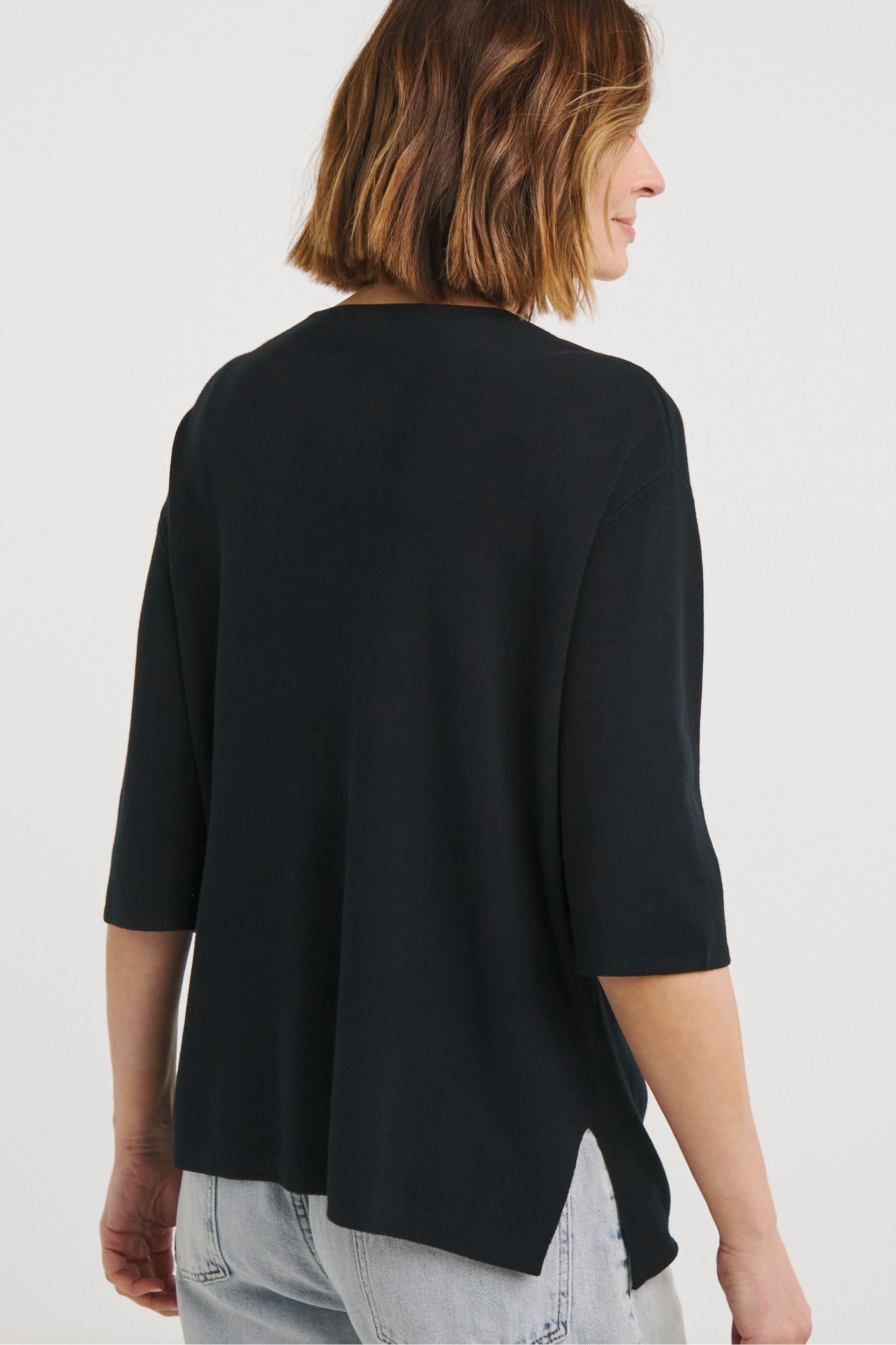 Black boxy jumper uk sales