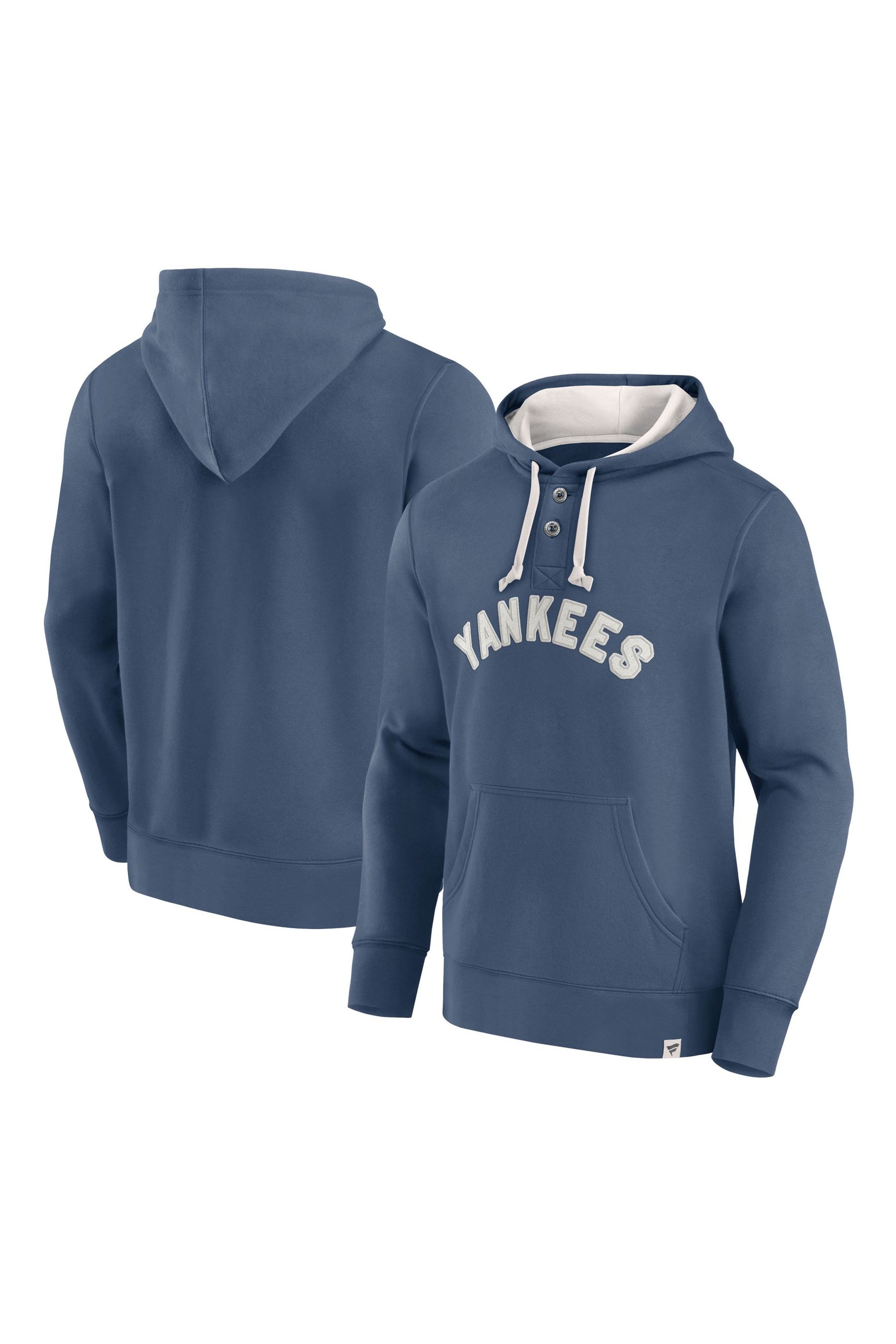 Buy Fanatics Blue New York Yankees Heritage Pullover Hoodies from the Next UK online shop