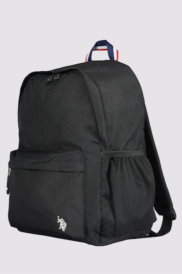 U.S. Polo Assn. Back To School Black Backpack