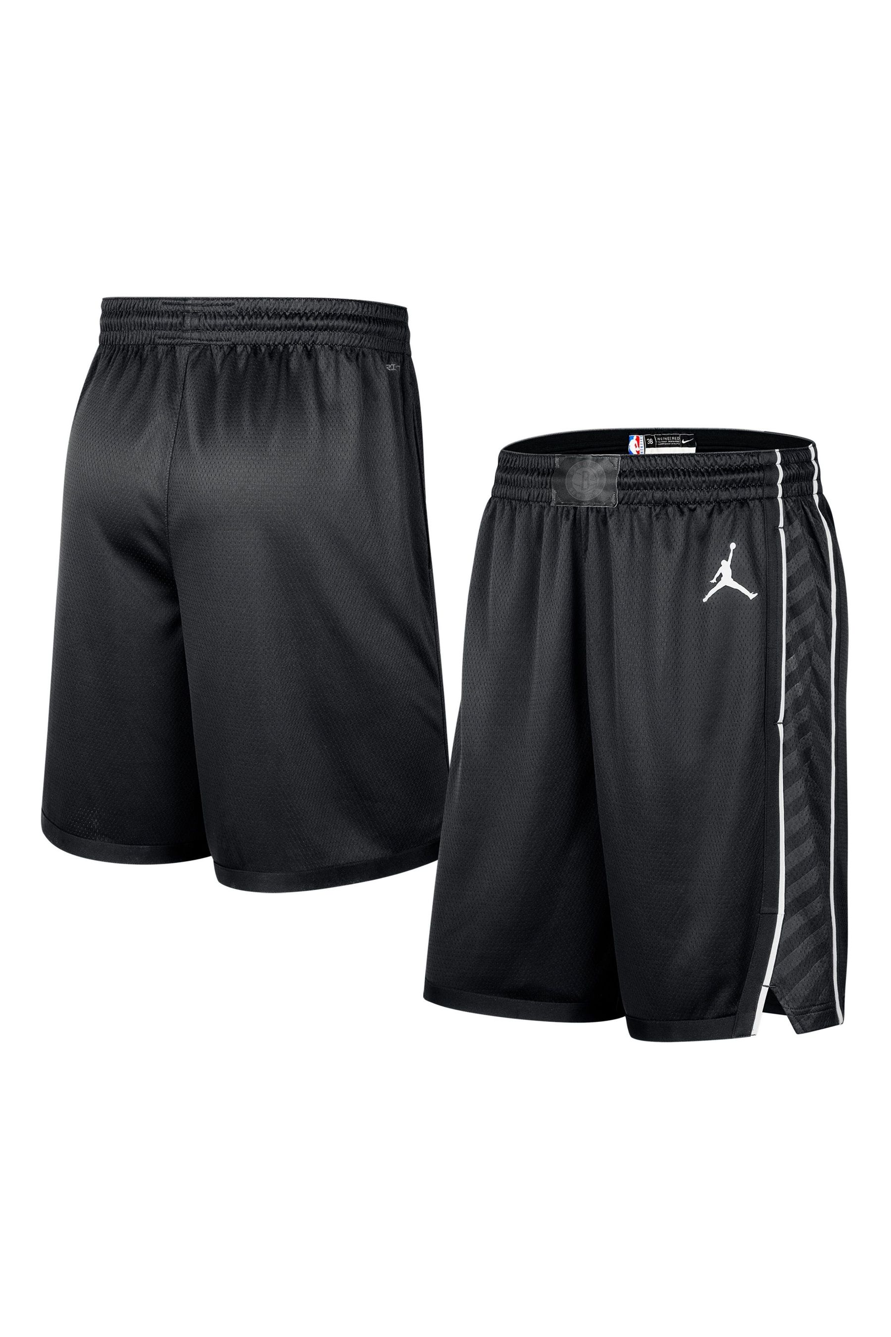 Fanatics Brooklyn Nets Statement Black Shorts
