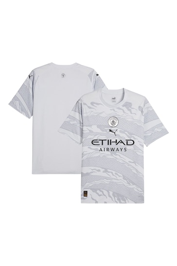 Puma Silver Manchester City Year Of The Dragon Shirt