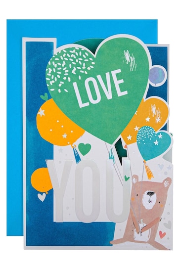 Hallmark 3D Pull Out Love you Loads Father's Day Card