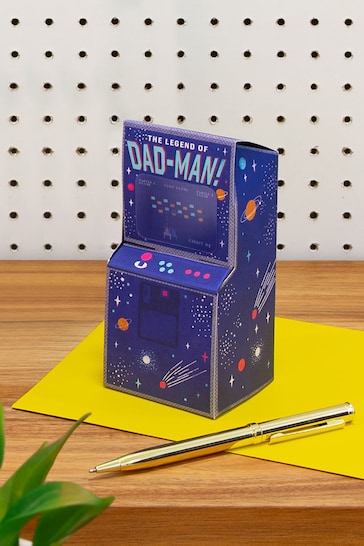 Hallmark 3D Pop Up Arcade Game Fathers Day Card