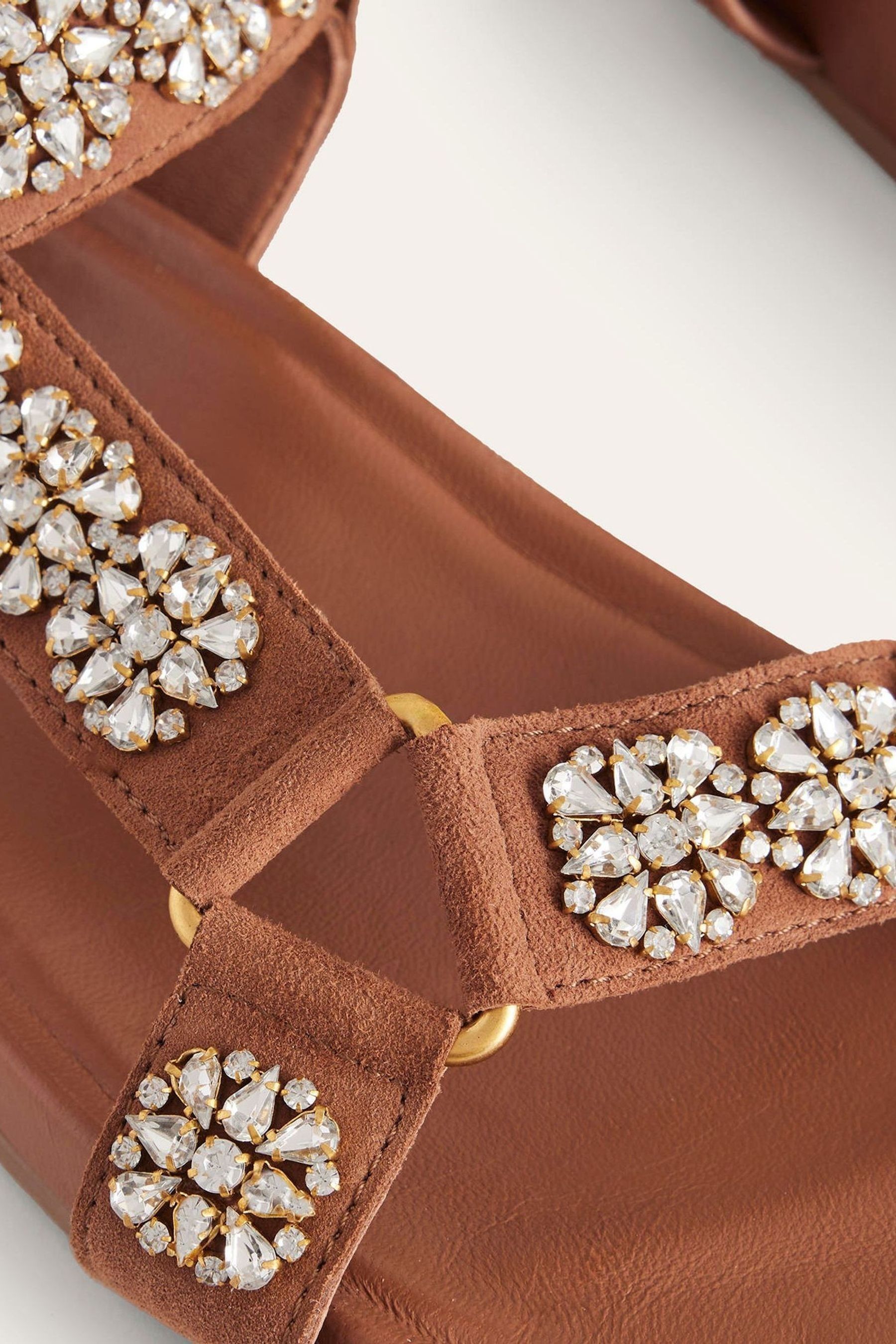 Delaney embellished flat sandal new arrivals