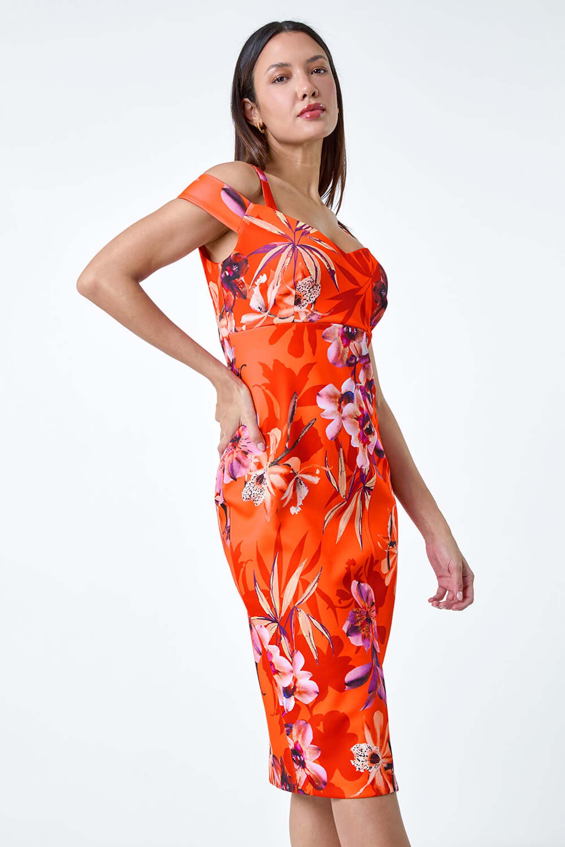 Cold shoulder dress uk outlet