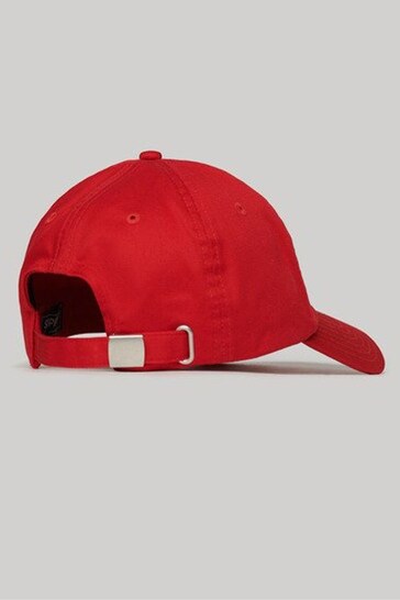 Superdry Red Sport Style Baseball Cap