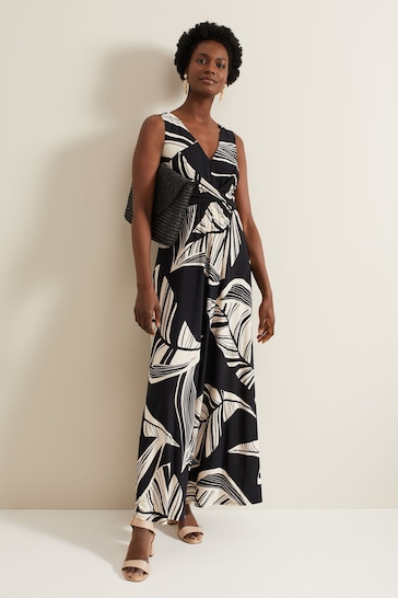 Phase Eight Black Abstract Artemis Maxi Dress