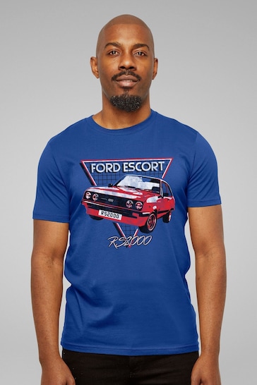 All + Every Blue Ford Escort RS2000 Mens T-Shirt