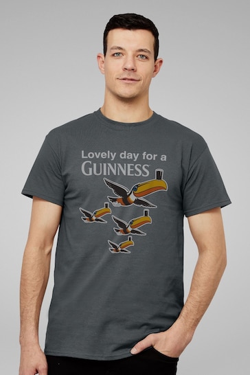 All + Every Grey Guinness Toucans Lovely Day For A Guinness Mens T-Shirt