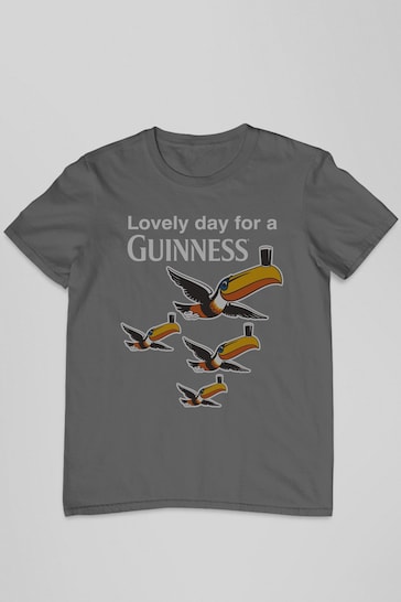 All + Every Grey Guinness Toucans Lovely Day For A Guinness Mens T-Shirt