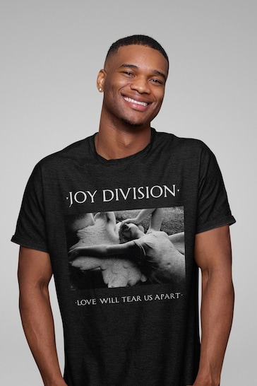 All + Every Black Joy Division Love Will Tear Us Apart Art Mens Music T-Shirt