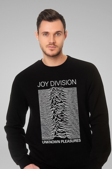 All + Every Black Joy Division Unknown Pleasures Album Art Mens Music Sweatshirt